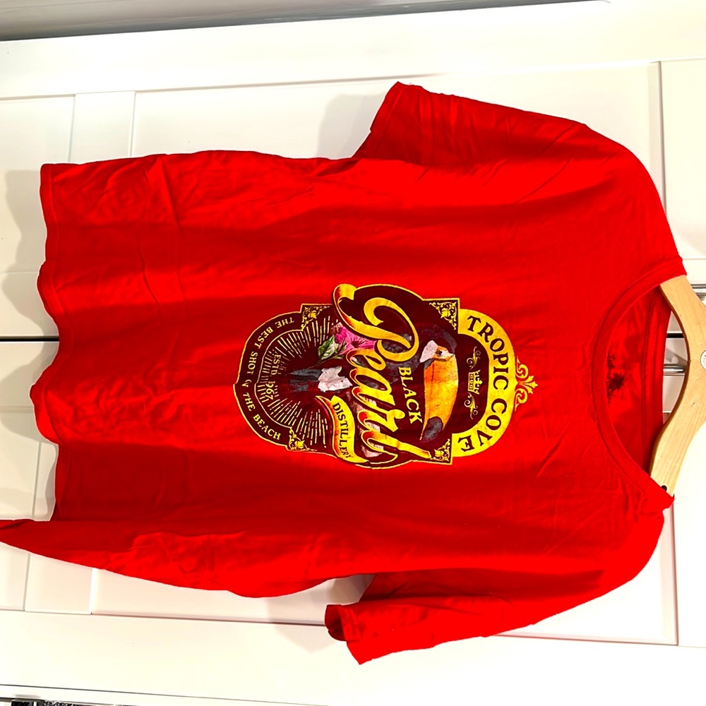 Island shores tropical tee shirt